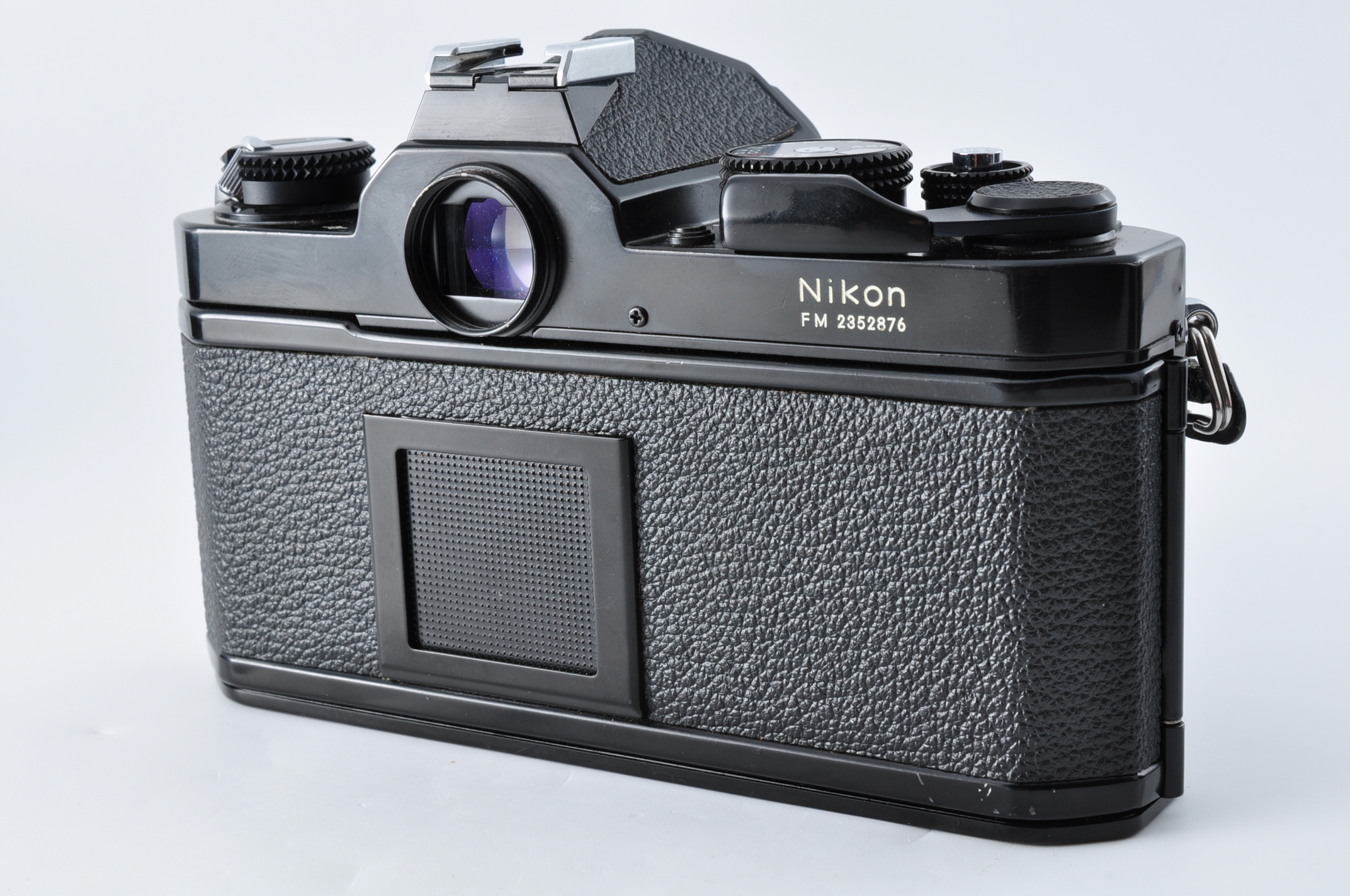 2Lenses [Near MINT+++] Nikon FM Black SLR Film Camera Ai 28mm f3.5